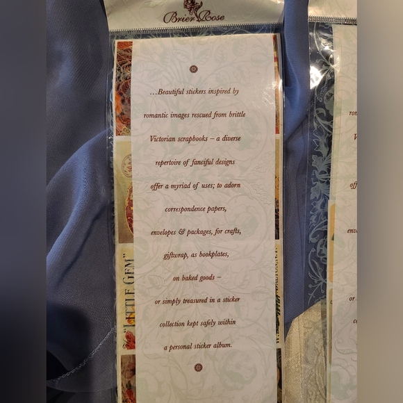 Brier Rose Sticker Collection 8 Pressure Sensitive Stickers Bundle of 3 - Picture 11 of 17